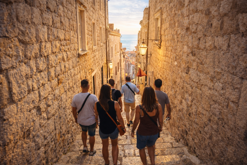 Private walking tour in Dubrovnik Old Town with local guide