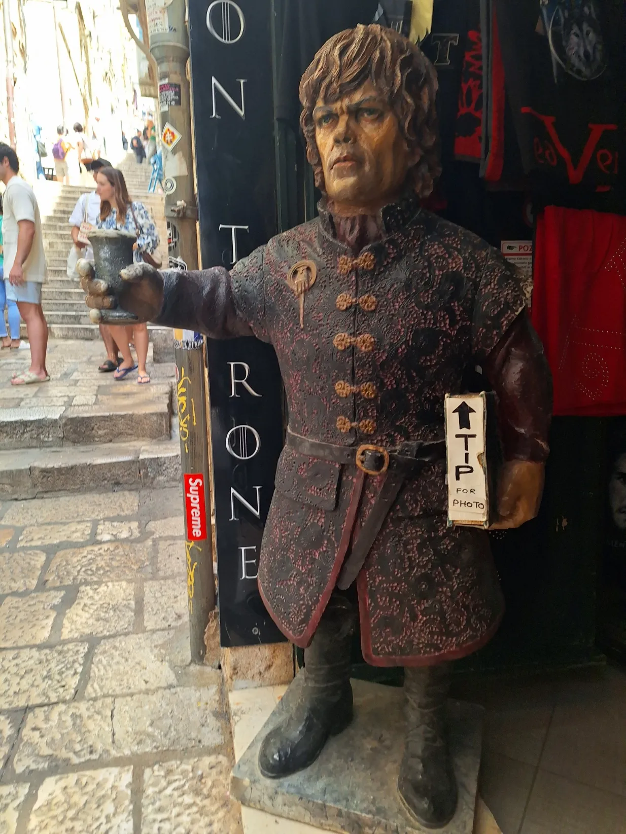 tyrion lannister statute dubrovnik