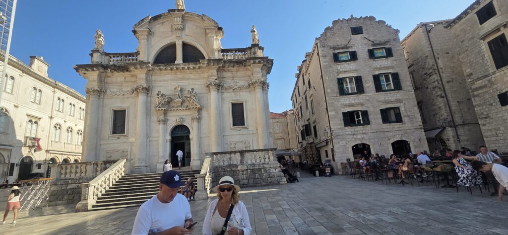 Easy-paced private tour in Dubrovnik Old City near the Cathedral, suitable for guests who prefer fewer steps.