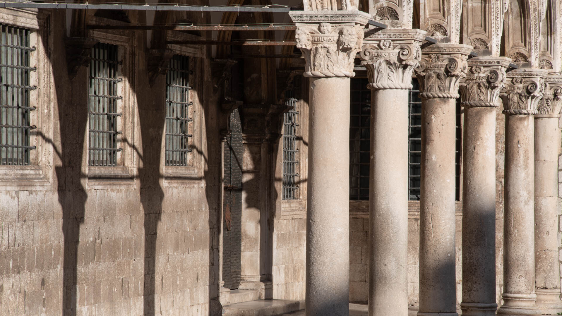 Sponza Palace in Dubrovnik, a historic center of trade, commerce, and diplomacy in the Republic of Dubrovnik