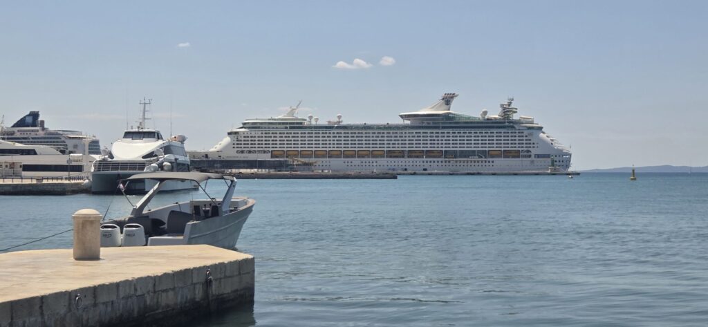 Split Cruise Port is very close to the historic center, making it easy for cruise guests to reach Diocletian’s Palace and the Riva.