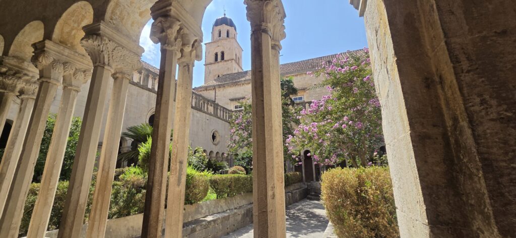 Franciscan Monastery Dubrovnik cloister and historic garden
